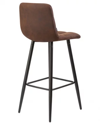 Стул барный ДОБРИН НИCОЛЕ Коричневая микрофибра ПК-03 / DOBRIN NICOLE PK-03_3