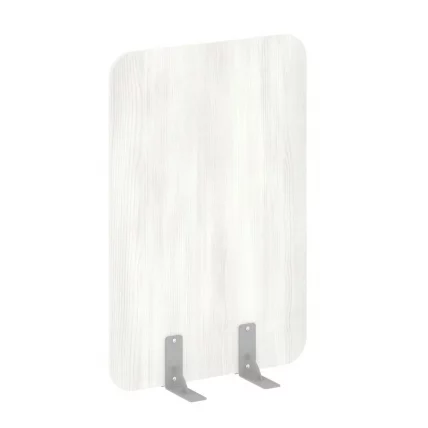 Перегородки на металлических опорах на фетровых подпятниках Р-лине ДП.Ф-80-120 Снежная Патина / R-line DP.F-80-120_0