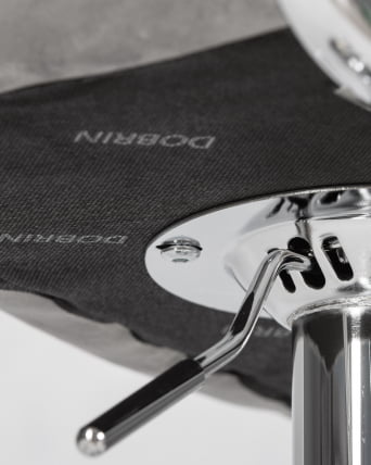 Стул барный ДОБРИН КРУГЕР АРМ Серый велюр МДЖ9-75 / DOBRIN KRUGER ARM MJ9-75_8