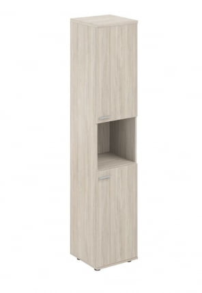 Шкаф высокий правый с нишей Сигма СГ.866.ОЛ.ОЛ.ОЛ.Р Дуб светлый / Sigma SG.866.OL.OL.OL.R_0
