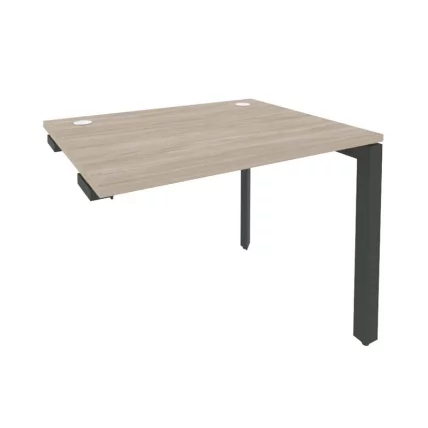 Стол-приставка на П-образном м/к к опорным элементам ОНИКС О.МП-СПР-1.8 Дуб Аттик/Антрацит / ONIX O.MP-SPR-1.8_0