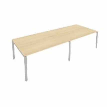 Переговорный стол (2 столешницы) Метал Сйстем Б.ПРГ-2.4 Акация/Серый / Metal System_0