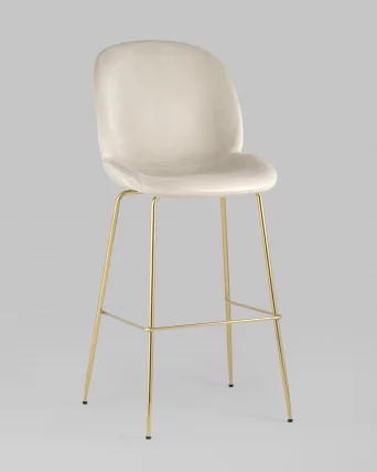 Стул барный Беетле голд Бежевый / Beetle gold_1