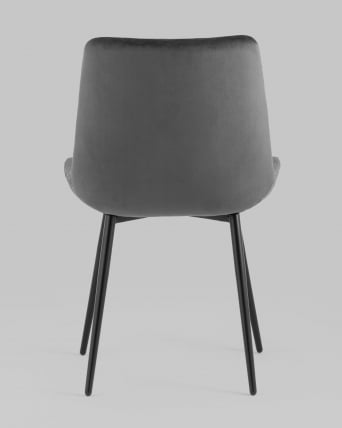 Стул Остин велюр Темно-серый_4