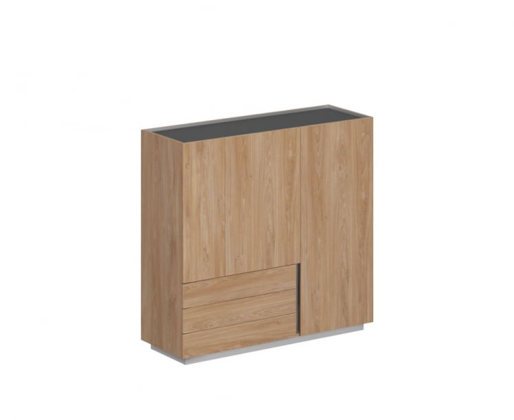 Шкаф Оливер ОЛ-20-17.ГН.ГН.ГН.Л Гикори натуральный / Oliver OL-20-17.GN.GN.GN.L_0