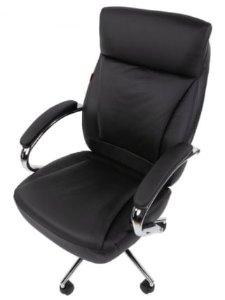 Кресло руководителя Чаирман 794 кожа Черный / Chairman_1
