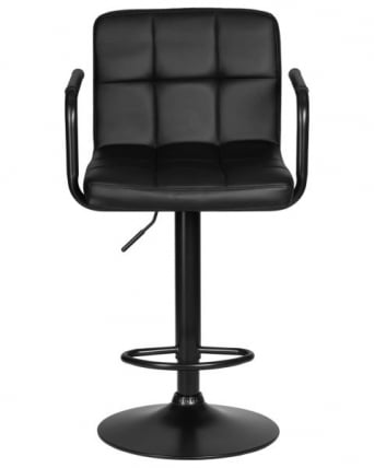 Стул барный ДОБРИН КРУГЕР АРМ БЛАCК (черный) 2 шт / DOBRIN KRUGER ARM BLACK_6