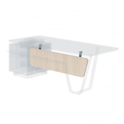 Фронтальная панель правая Лине СФ-577601 Дуб светлый Черный графит / Line_0