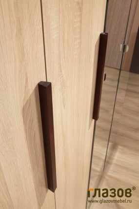 Шкаф для одежды и белья БАУХАУС 9 Дуб Сонома (спальня) / BAUHAUS_2
