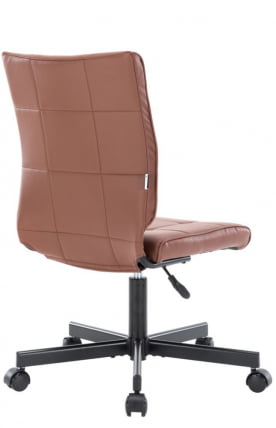 Кресло для персонала Еверпроф ЕП-300 Экокожа Коричневый / Everprof EP-300_3