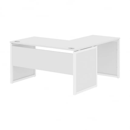 Стол письменный угловой левый КСТЕН-КП КСКПCТ 1415 Л Белый / XTEN-QP XQPCT L_0