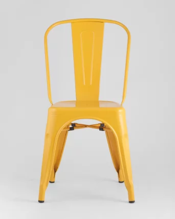 Стул ТОЛИКС с высокой спинкой Желтый глянцевый / TOLIX_2