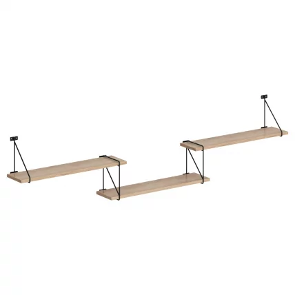 Полка навесная CОФФЕЕ СХ4-РОД/БАР Дуб Сонома Светлый / COFFEE SH4-ROD/BAR_0