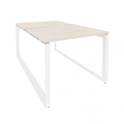 Рабочая станция на О-образном м/к ОНИКС О.МО-Д.РС-2.1.8 Денвер Светлый/Белый / ONIX O.MO-D.RS-2.1.8_0