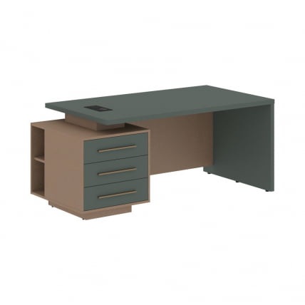 Стол руководителя левый ВЕЛИОН ВCТ 1890 Л Нефрит Кобра / VELION VCT L_0