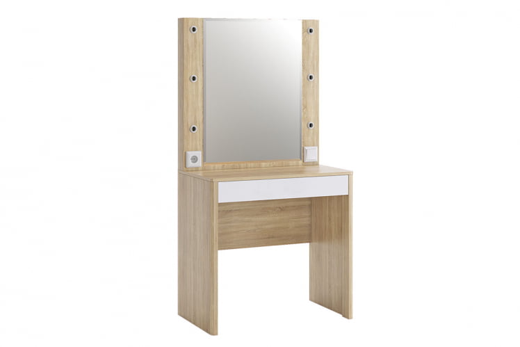 Трюмо Зара СМЗ-03 дуб сонома/белый / SMZ-03_2