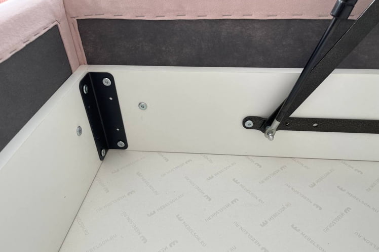 Кровать 0.9 Бест (Софа) КМ.С-15 нежно-розовый (велюр) / КМ.S-15_4