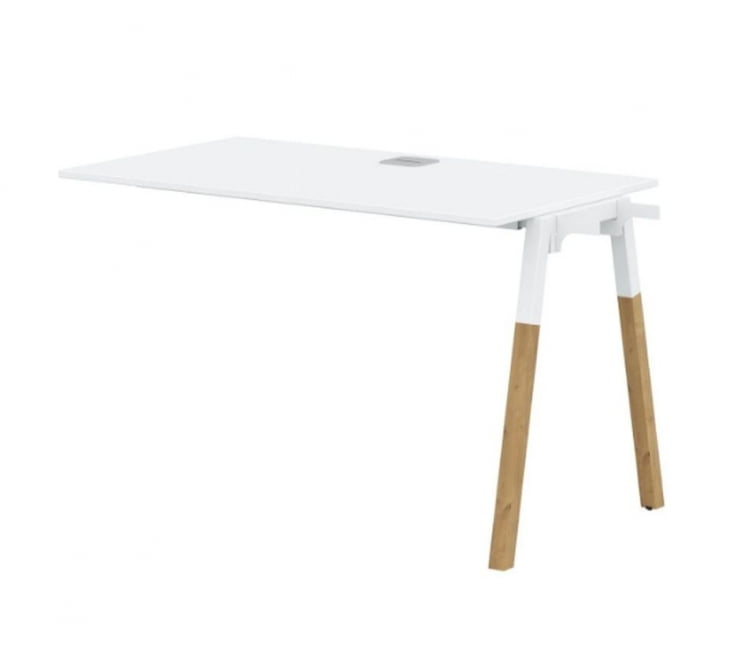 Брифинг-приставка Форта ФБ 1167 Белый премиум Дуб Гамильтон / Forta FB_0