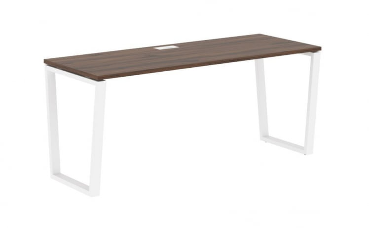 Стол письменный ЕДИС ЕВСТ 1767 Дуб Денвер темный Белый / EDIS EVST_0