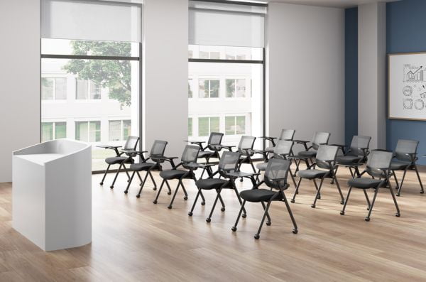 Кресло-конференц CЛИП ЕАСЙ Т202347 пдл ЧЕРНЫЙ/ЧЕРНЫЙ / CLIP EASY_1