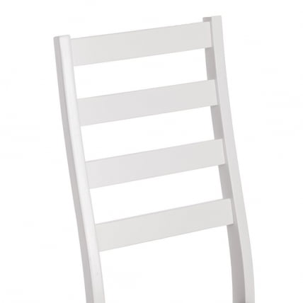 Стул РОСАРИО многослойная фанера, 39 х 39 х 99 см, вхите, ткань темно-серая (150) разобранный / ROSARIO white,_2