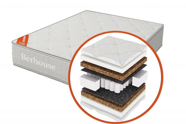 Матрас Мега кокос 10 (Берхоусе) Размер: 1600х1950 мм / Mega (Berhouse)_0