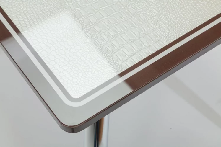 Стол обеденный Аспен КЗ(6195) венге,крокодил жемчужный_9