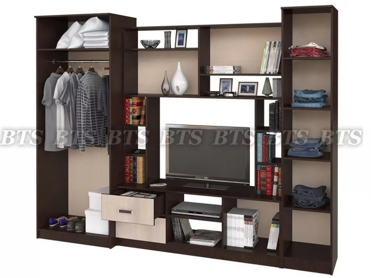 Гостиная Флора (БТС) Венге/лоредо / (BTS)_1