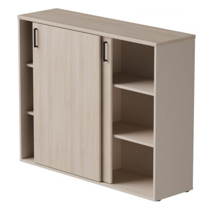 Шкаф-купе средний Еверпроф ЕВО 254Н002 Дуб Соната Кашемир / Everprof EVO_1