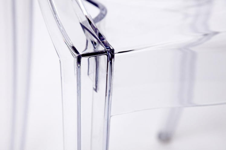 Кресло МЕДЭЛИОН (мод. 922) пластик, 56,5*53,2*92,5см, бесцветный / MEDALION (mod._5