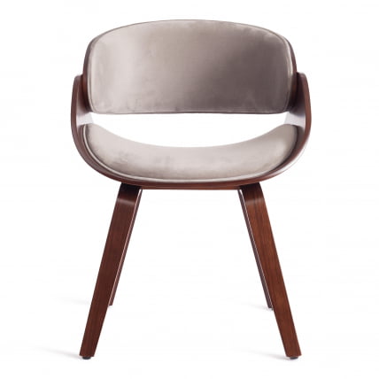 Стул ЛАНДО (мод.8036) дерево / ткань, 59х53х75 см, орех/серый / LANDO (mod.8036)_4