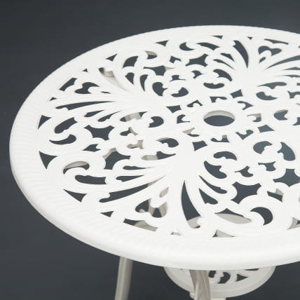 Комплект Сеcрет Де Маисон Романсе (стол +2 стула) алюминиевый сплав, Д60/Х67, 53х41х89см, буттер вхите / Secret De Maison Romance D60/H67, butter white_6