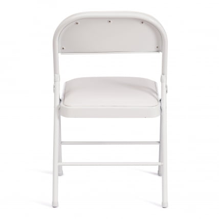 Стул складной ФОЛДЕР (мод. 3022Г) каркас: металл, сиденье/спинка: экокожа, 46.5 х 47.5 х 79 см, вхите (белый) / вхите (белый) / FOLDER (mod. 3022G) white white_3