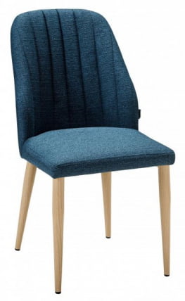 Стул Ален синий/нат.дуб / Alen_0