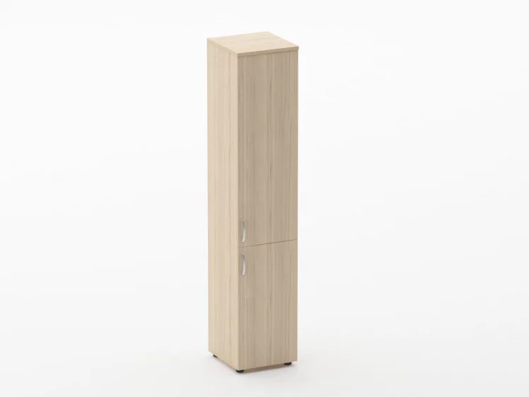 Шкаф высокий закрытый Глассй 6.19.13Пр Бук светлый / Glassy_0