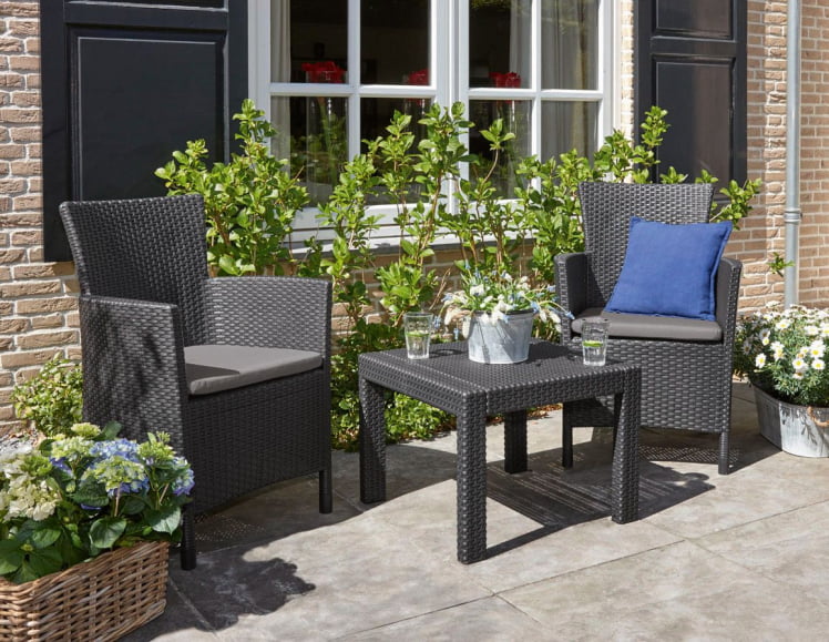 Набор мебели Росарио балкони сет Графит / Rosario balcony set_3