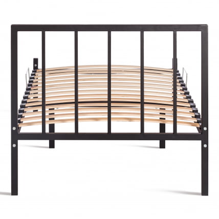 Кровать Бруно металл, 90*200 см, черный / Bruno_3