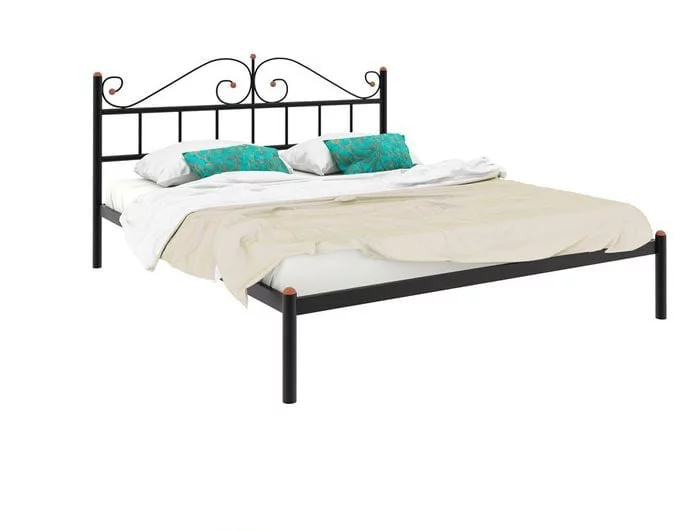 Кровать Диана 1800х1900 Синяя_0