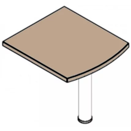 Приставка на опоре В301.1 Дуб девон_0