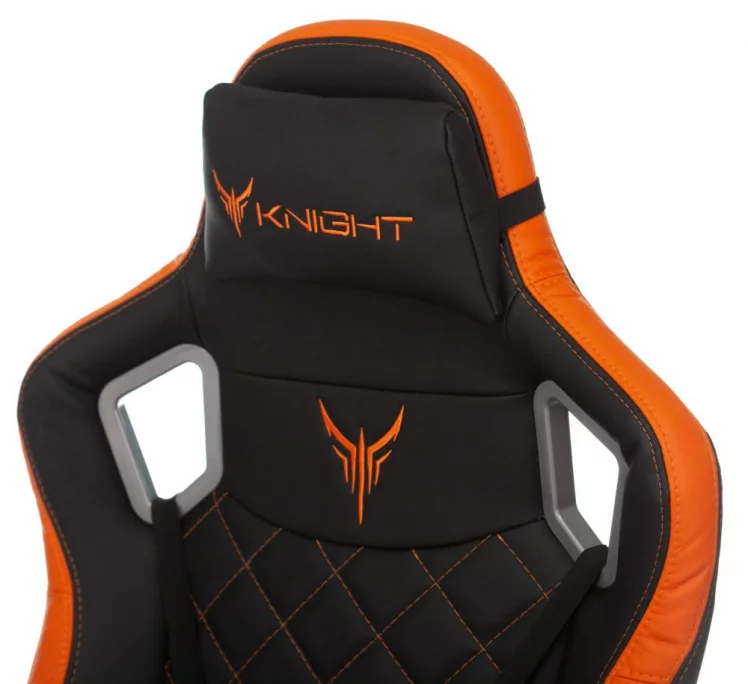 Геймерское кресло КНИГХТ ОУТРИДЕР Блаcк-Оранге / KNIGHT OUTRIDER Black-Orange_10