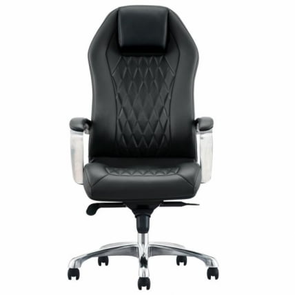 Кресло руководителя БРАБИКС ПРЕМИУМ Аурус ЕКС-705, мультиблок, алюминий, экокожа, черное / BRABIX PREMIUM Aurus EX-705,_2