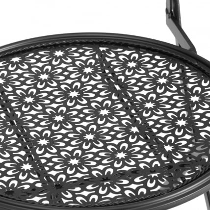 Стул Лове Чаир (ПЛ08-11140) стальной сплав, черный, 40х47,5х94 см / Love Chair (PL08-11140)_7