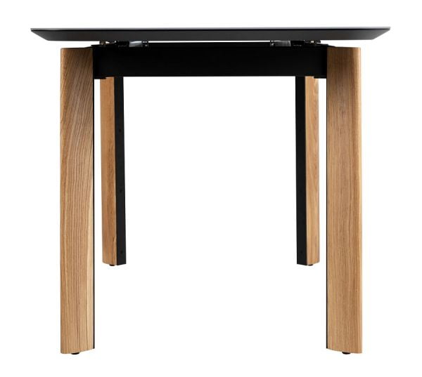 Стол раскладной Комби Гласс 120-150 Аутоматиc Натур/Дэрк матте гласс / Combi Glass Automatic Natur/Dark matte glass_6