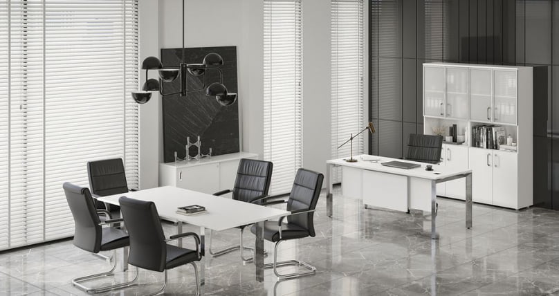 Царга стола руководителя ОНИКС ДИРЕCТ ЛУКС О.М-CСР-4 Белый бриллиант / ONIX DIRECT LUX O.M-CSR-4_1