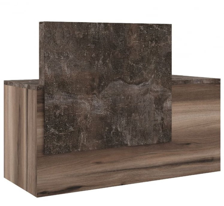 Стойка ресепшн правая Б-ТОНЕ БТН36190142 Вяз Бетон темный / B-TONE BTN36190142_0