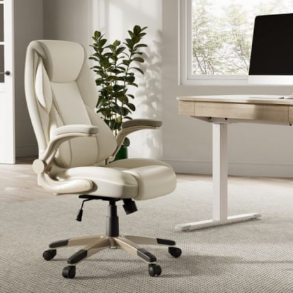 Эргономичное компьютерное кресло Еурека ОC11-ОВ, белое / Eureka OC11-OW,_12