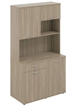 Офисная мини-кухня с ящиком Сигма СГ.1002.ОД.ОД Дуб темный / Sigma SG.1002.OD.OD_0