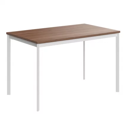 Стол прямой ИМАГО-С СП-2С ясень шимо белый полуматовый / IMAGO-S СП-2S_0