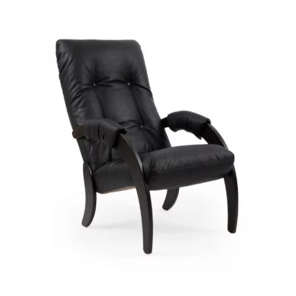 Кресло Модель 61 венге / Веллоур Волкано 51 / Vellour Volcano_0