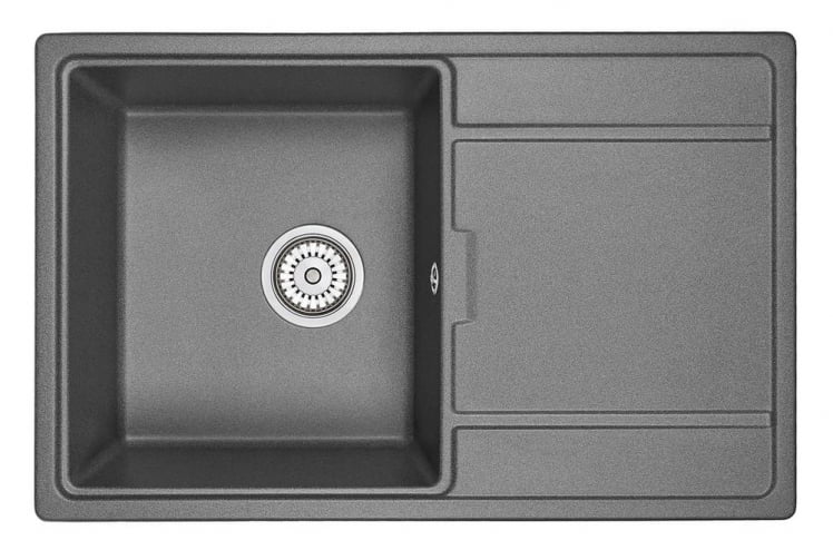 Кухонная мойка ГРАНУЛА 7804 Графит / GRANULA_0